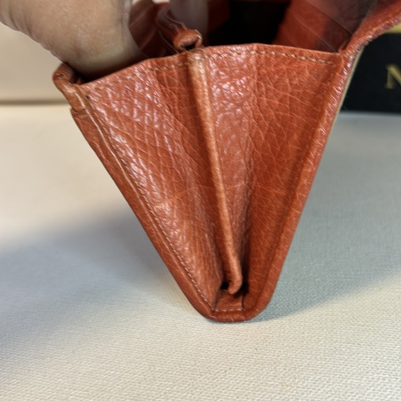 EUC Tan and Coral Gucci Long Canvas Wallet - Picture 16 of 16